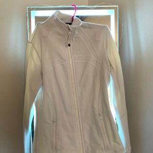 WHITE LULU LEMON DEFINE JACKET
